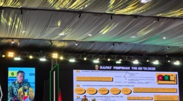 Pangdam XIX/TT Hadiri Rapim TNI AD 2026, Paparkan Program Unggulan Berbasis Digital dan Pemberdayaan Wilayah