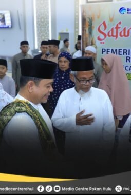 Safari Ramadan 1447 H, Pemda Rohul Serahkan Bantuan dan Pererat Silaturahmi di Kecamatan Ujung Batu