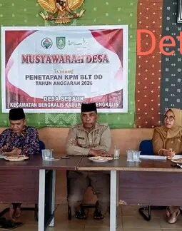 Pemerintah Desa Sebauk Gelar Musdes Khusus Penetapan KPM BLT-DD Tahun Anggaran 2026