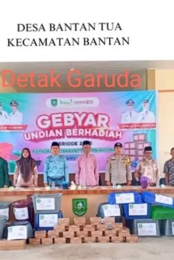 Pemerintah Desa Bantan Tua Laksanakan Gebyar Undian Berhadiah Teruntuk Masyarakat Taat Pajak