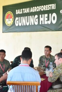 Agroforestry Gunung Anaga dan Gunung Hejo Jadi Laboratorium Media Week Pasis Seskoad