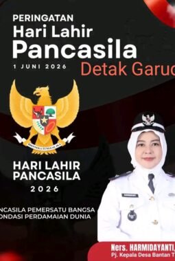 Pemerintah Desa Bantan Tua Memperingati Hari Lahir Pancasila 1 Juni 2026